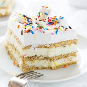 Birthday Cake Lasagna