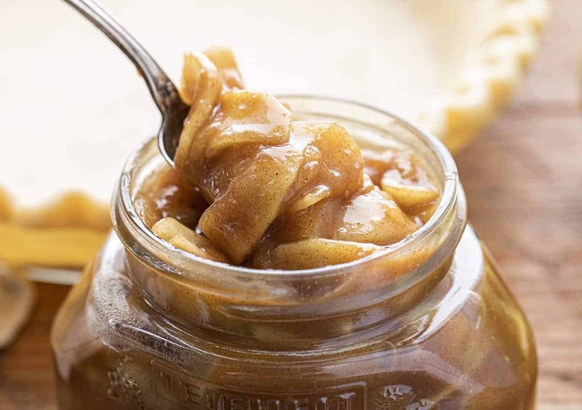 Spoonful of Apple Pie Filling