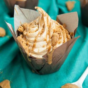 Chocolate Biscoff Cupcakes