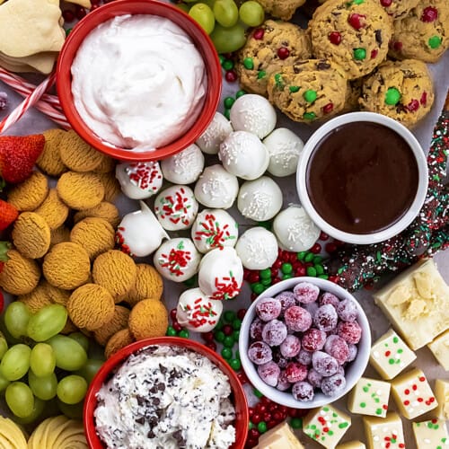 Christmas Dessert Charcuterie Board