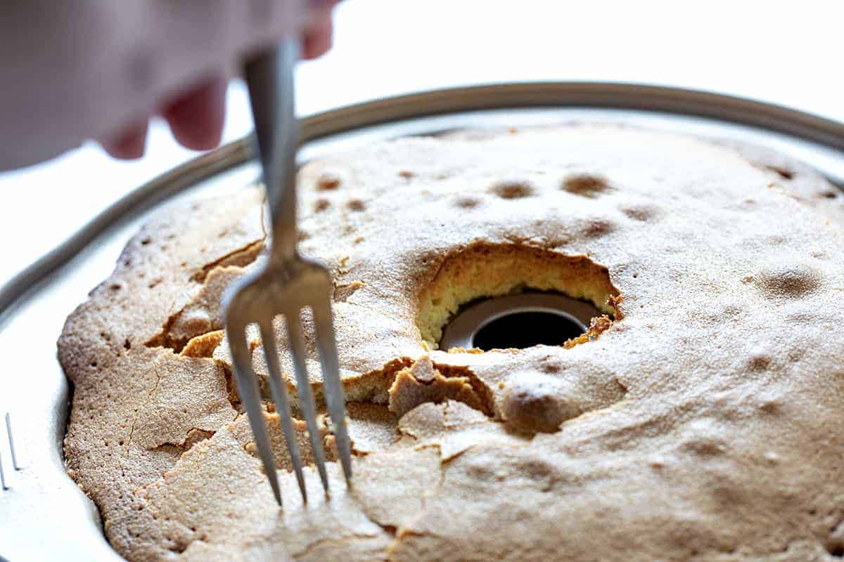 Cracking the Crust on a Kentucky Butter Crunch Cake