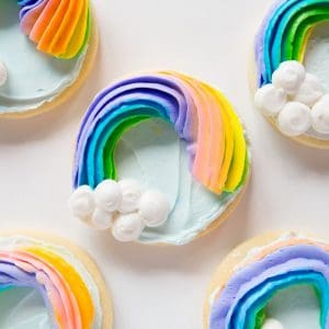 These pretty rainbows are such a fun treat!