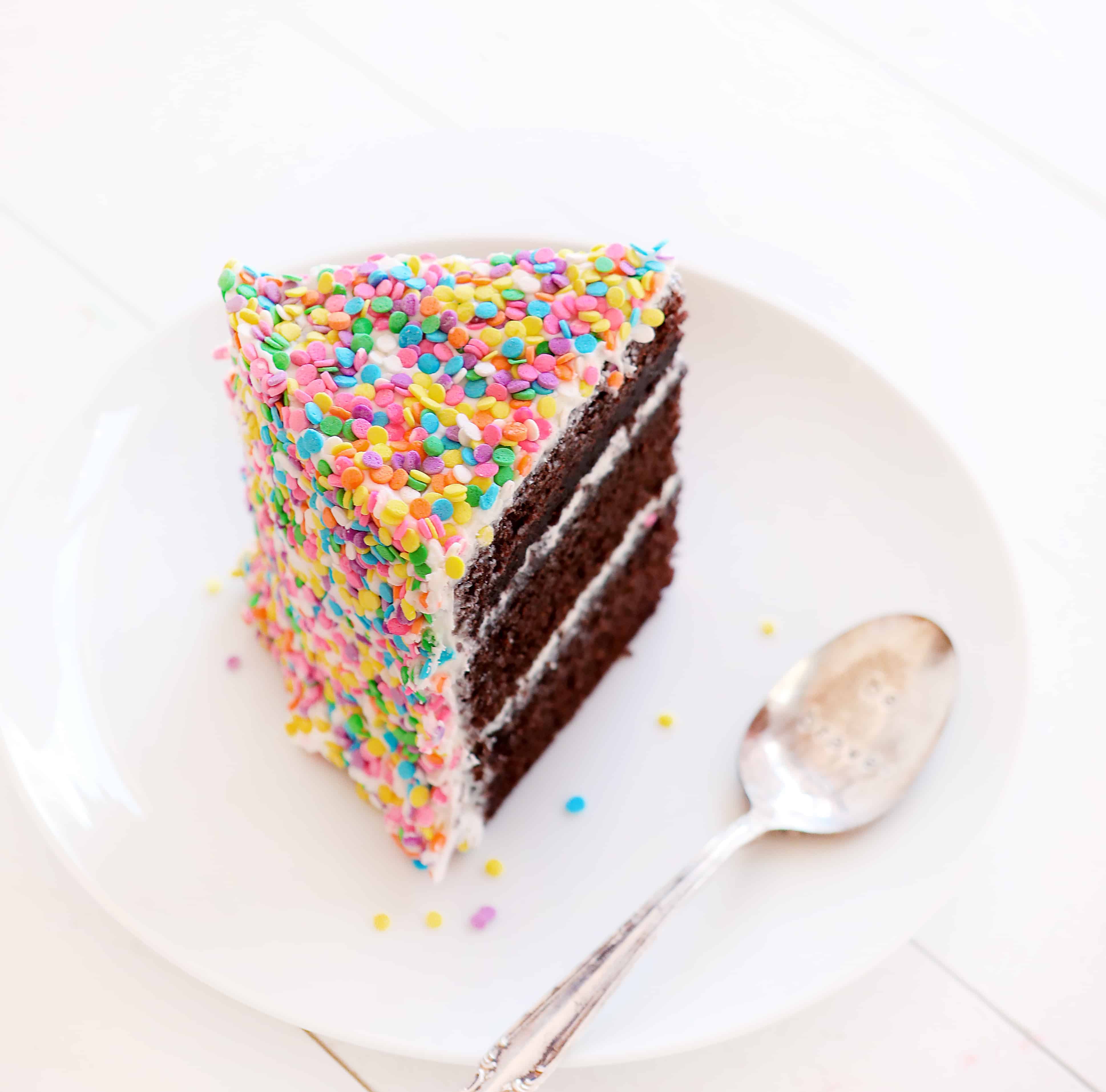 Sprinkles Birthday Cake