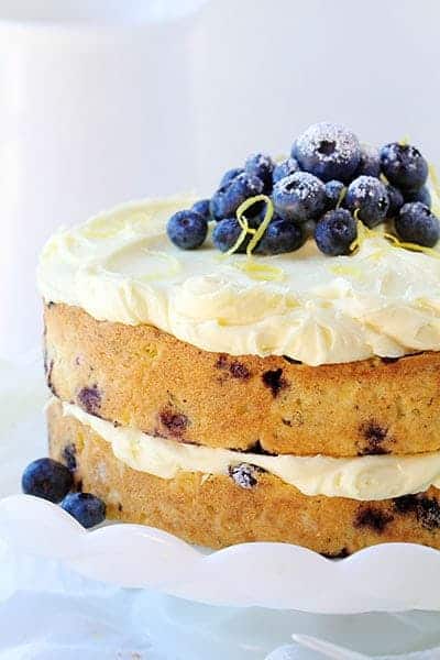 Lemon Blueberry Cake Recipe